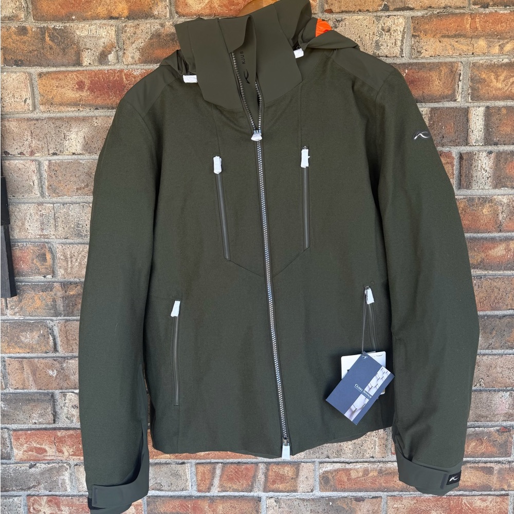 KJUS MENS GLACIER JACKET GREEN - Size Small / 48 - MSRP $1999